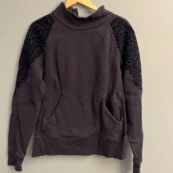 lululemon athletica Tops - Lululemon Floral Flock Pullover